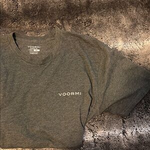 Voormi Gray Short Sleeve Men's Tee
